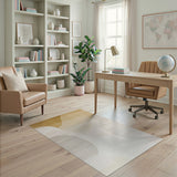 Fluid Beige Abstract Abstract Area Area Rug