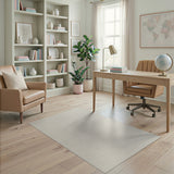 Cream Lace Floral Medallion Area Rug