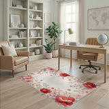 Pink Floral Vintage No. 20 Area Rug