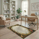 Floral Tree Arch Vintage Area Rug