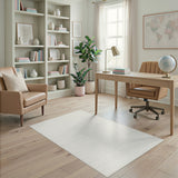 Beige Textured Rustic Area Rug
