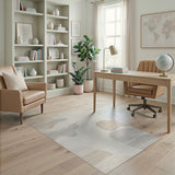 Abstract Area Grey Abstract Grey Organic Shapes Area Rug