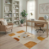 Adorable Cartoon Bear Face Area Rug