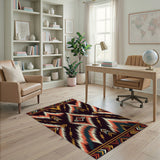 Bold Multi-Color Southwestern Arrow Rug