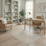 Beige and Neutral Geometric Modern Beige Vertical Stripe Area Rug