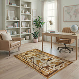 Playful Lions Pride Forest Kids Rug