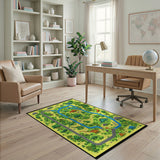 Dinosaur Road River Adventure Kids Play Rug