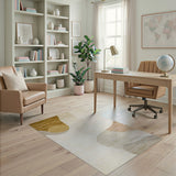 Organic Wave Beige Neutral Area Rug