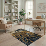 Prowling Leopard Savanna Area Rug