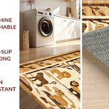 Charming Jungle Themed Decor(Beige)