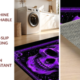 Ultra Soft Area Rug, Non Slip, Stain Resistant, Washable Area Rugs for Living Room, Bedroom, Enigmatic Dark Symbolism Rug(Purple)