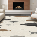 Artful Underwater Life(Beige)