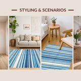 Elegant Modern Linear Design(Blue)