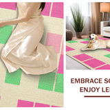 Gentle Pink Trellis Playful Concept(Beige)