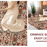 Artful Colorful Tiled Design(Red)
