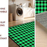 Elegant Farmhouse Plaid Arrangement(Green)