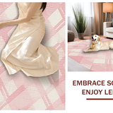 Chic Minimalist Plush Texture(Pink)