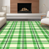 Chic Sage Green Geometric Design(Green)
