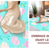 Charming Springtime Floral(Blue)