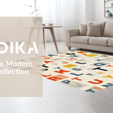 Stylish Modern Alphabet Theme(Beige)
