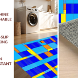 Charming Brightly Hued Counting Motif(Blue)