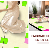 Whimsical Creamy Abstract Elements(Ivory)