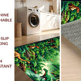 Colorful Forest Adventure Illustration(Green)