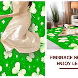 Rustic Shamrock Celebration Aesthetic(Green)