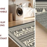 Chic Abstract Reversible Mat(Beige)