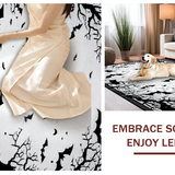 Elegant Black and White Bats(Black)