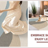 Ultra Soft Area Rug, Non Slip, Stain Resistant, Washable Area Rugs for Living Room, Bedroom, Neutral Driftwood Living Room Stain-Resistant Area Rug(Beige)