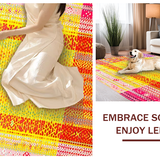 Dynamic Multi colored Circular Design(Red)