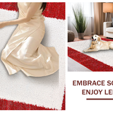 Bold Red and White Sporty Elegance(Red)