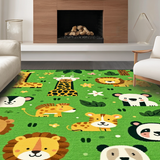 Lively Safari Creature Illustrations(Green)