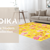 Charming Round Blossom Motif(Yellow)