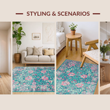 Eclectic Green Medallion Style(Green)