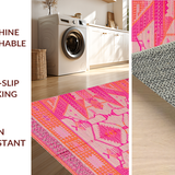 Modern Colorful Geometric Motif(Pink)