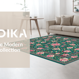 Exquisite Floral Lattice Craftsmanship(Green)