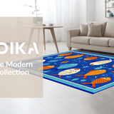 Dynamic Colorful Sea Creature Style(Blue)