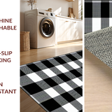Trendy Black and White Diagonal Layout(Black)