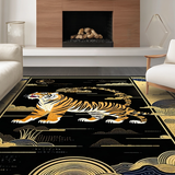Artful Abstract Wildlife Representation(Gold)