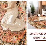 Luxurious Colorful Abstract Art(Orange)