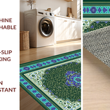 Elegant Distressed Geometric Design(Blue)