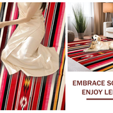 Chic Lightweight Ethnic Blanket Style(Red)