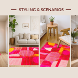 Contemporary Colorful Design(Pink)