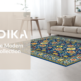 Vivid Ethnic Geometric Design(Blue)