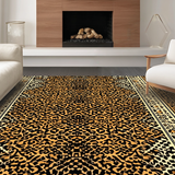 Luxurious Colorful Wild Print Design(Black)