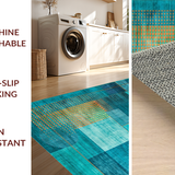 Elegant Smooth Line Motif(Blue)