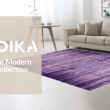 Ultra Soft Area Rug, Non Slip, Stain Resistant, Washable Area Rugs for Living Room, Bedroom, Lovely Lavender Bow Shaped Carpet Cute Aesthetic Accent Rug(Purple)
