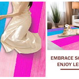 Delightful Bright Color Fusion(Pink)